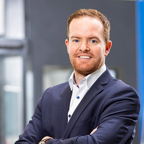 Ansprechpartner Vertrieb für Automationslösungen – Sebastian Auth, stellvertretender Leiter Vertrieb bei Wassermann Technologie