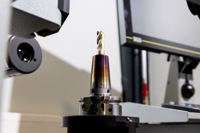 Vermessung eines Werkzeugs im Prozess zur Qualitätssicherung